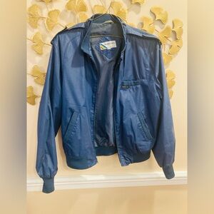 Members Only Navy Windbreaker Jacket